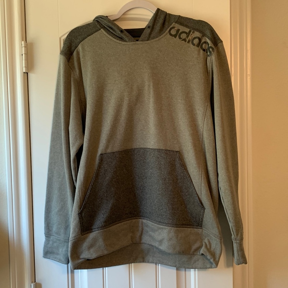Dark Gray Adidas Hoodie